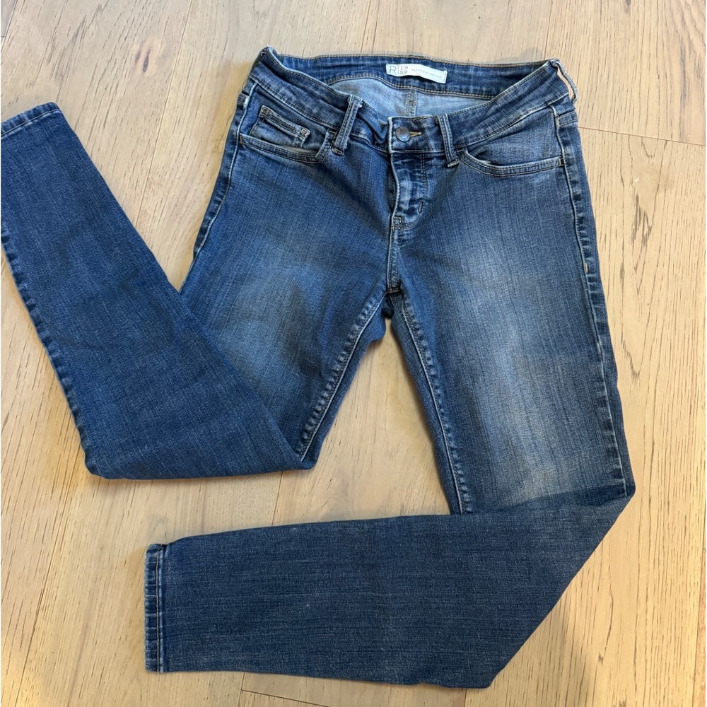 Y2K R1959 Refined by Daytrip‎ Gemini Jeans Womens Size 27 Blue Denim Low Rise